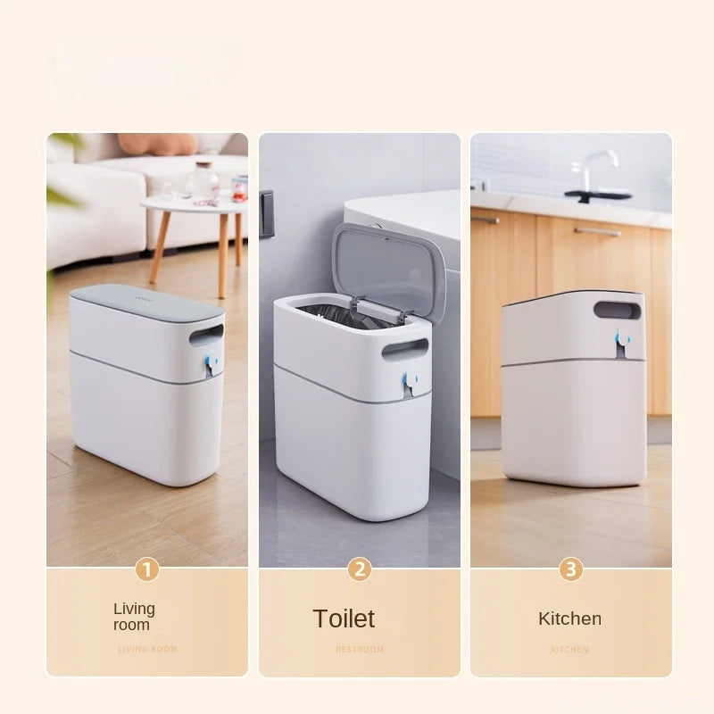 Siopsrl| Smart Dispose Auto Wrap Trash Can