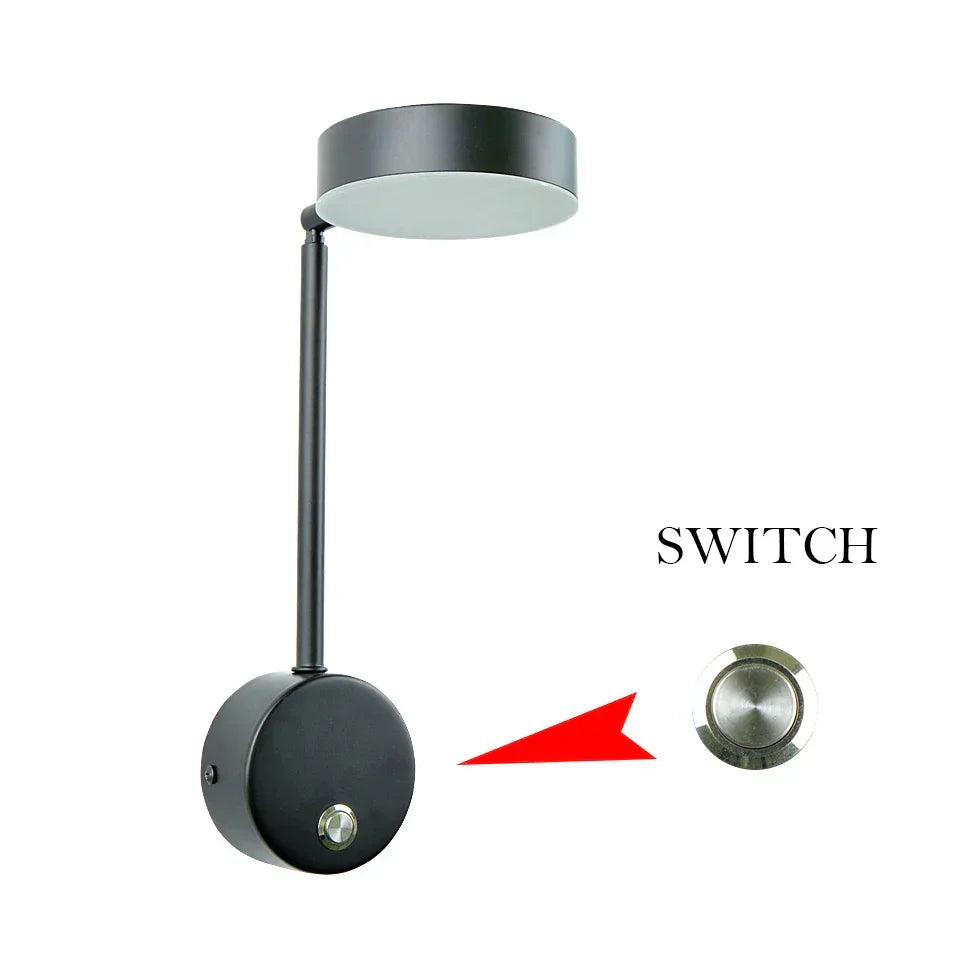 NordicGlow - Adjustable LED Wall Lamp for Modern Interior Siopsrl
