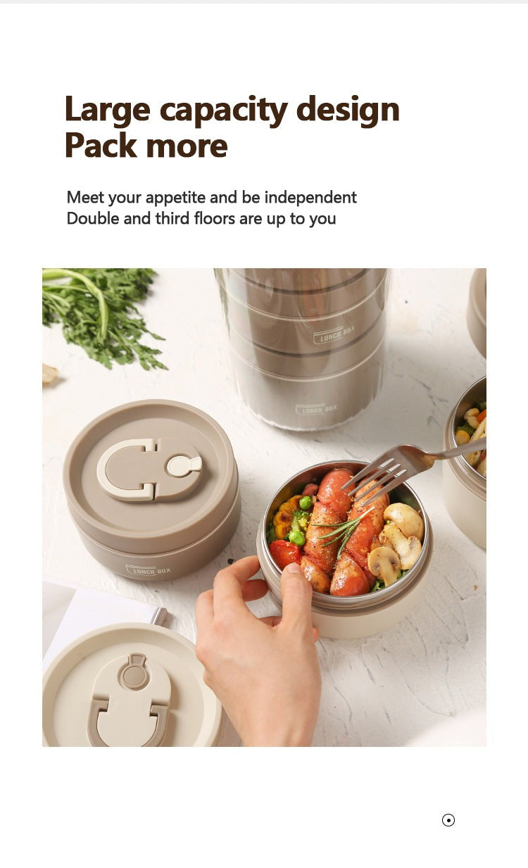 Siopsrl| Stackable Leak-Proof Thermal Lunch Box