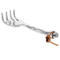 Siopsrl| Floravix Mini Garden Hand Rake | Lightweight & Durable | For Weeding, Digging & Soil Loosening | 20.5 cm Length