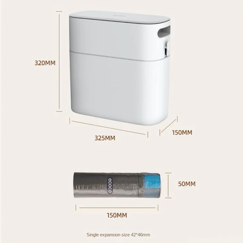 Siopsrl| Smart Dispose Auto Wrap Trash Can