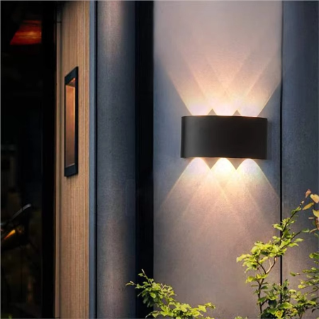 Siopsrl| Modern LED Wall Sconce - Versatile Indoor Lighting Fixture 4W, 6W, 8W