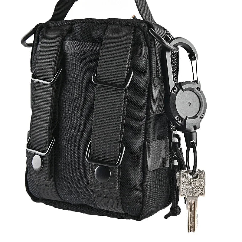 Siopsrl| Anti-theft Metal Elastic Keychain