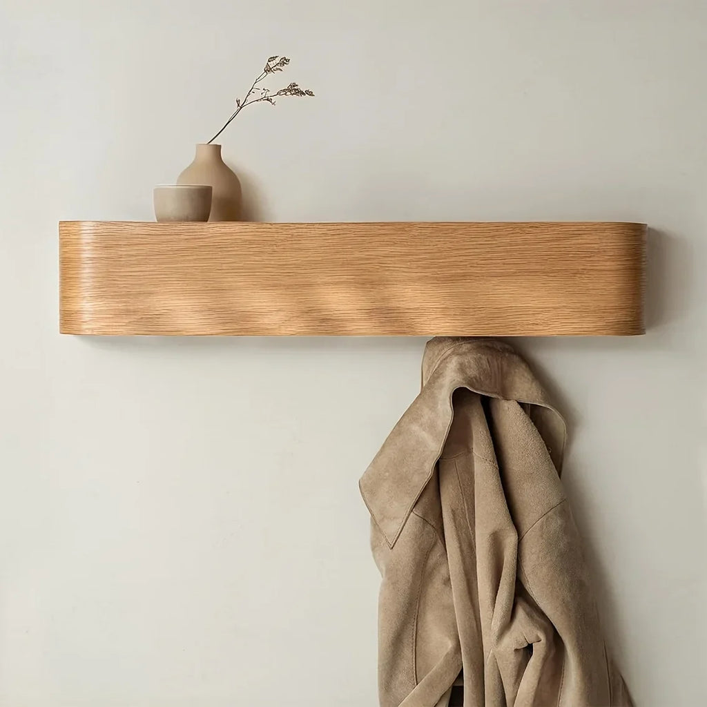 NordicHide Rack Wall wardrobe with shelf & hidden hooks Siopsrl