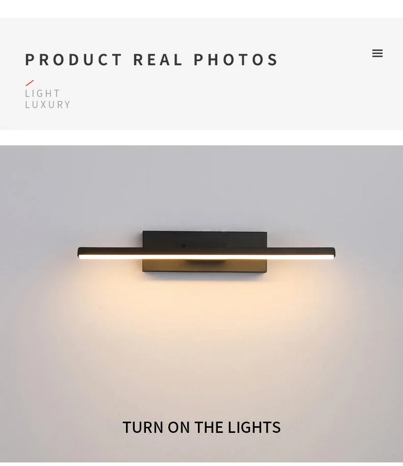 Siopsrl| AuroLite Adjustable LED Wall Light | 330° Swiveling | Modern Design for Bedroom & Living Room | Aluminum