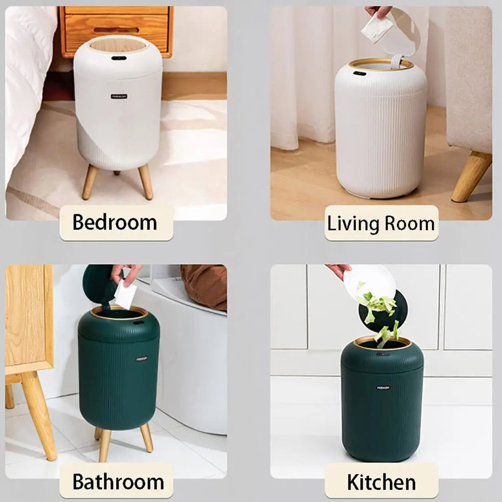 Siopsrl| Sensor Trash Can – Odor-Proof & Stylish in Design