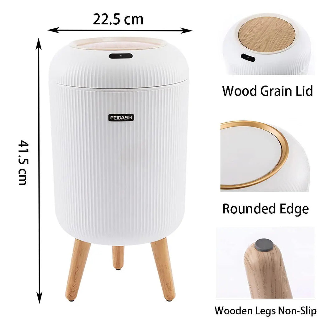 Siopsrl| Sensor Trash Can – Odor-Proof & Stylish in Design