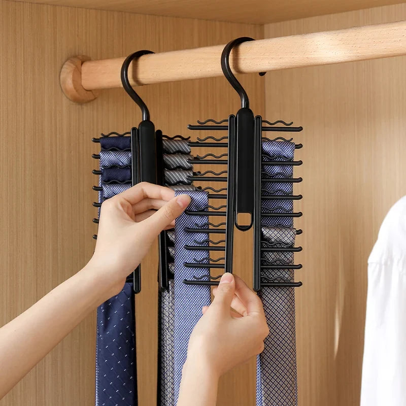 Siopsrl| OrdoFlex Organizer Hanger | 360° rotatable | space-saving | for clothing & accessories