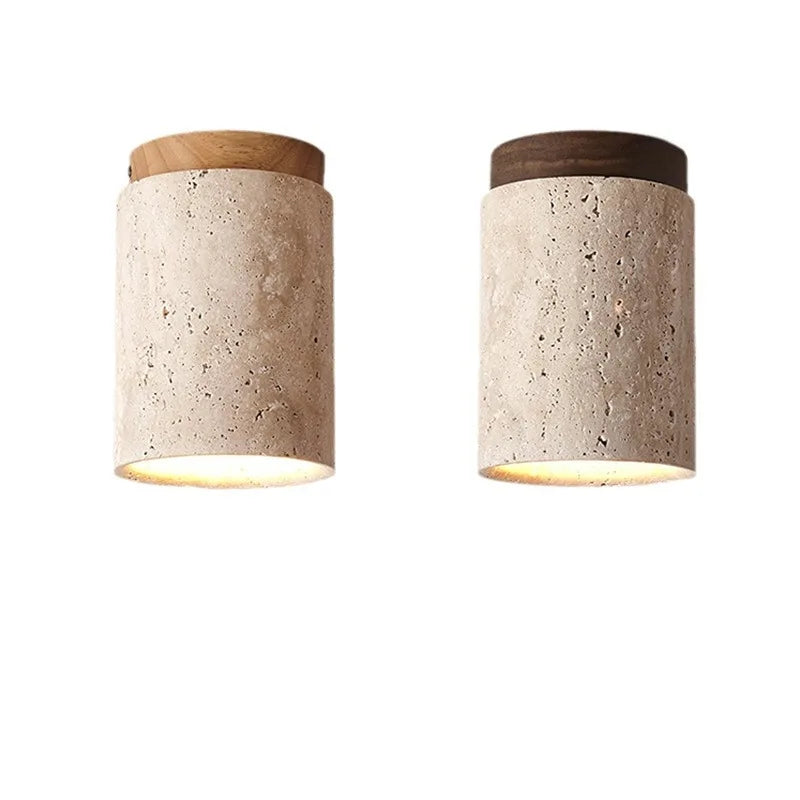 Siopsrl| ÉclatPierre – Elegant Travertine Recessed LED Light