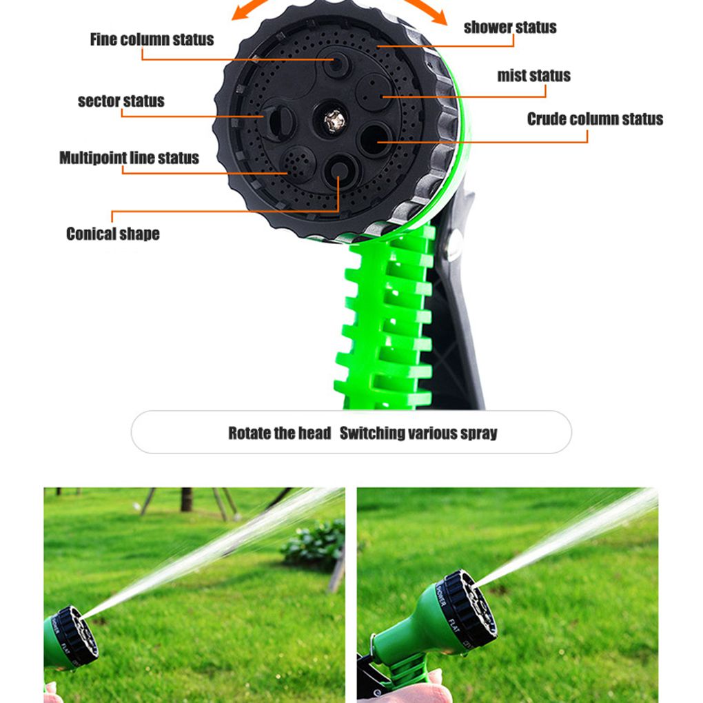 Siopsrl| Easy Flow Expandable Garden Hose Spray Gun