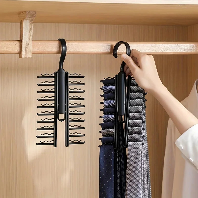 Siopsrl| OrdoFlex Organizer Hanger | 360° rotatable | space-saving | for clothing & accessories