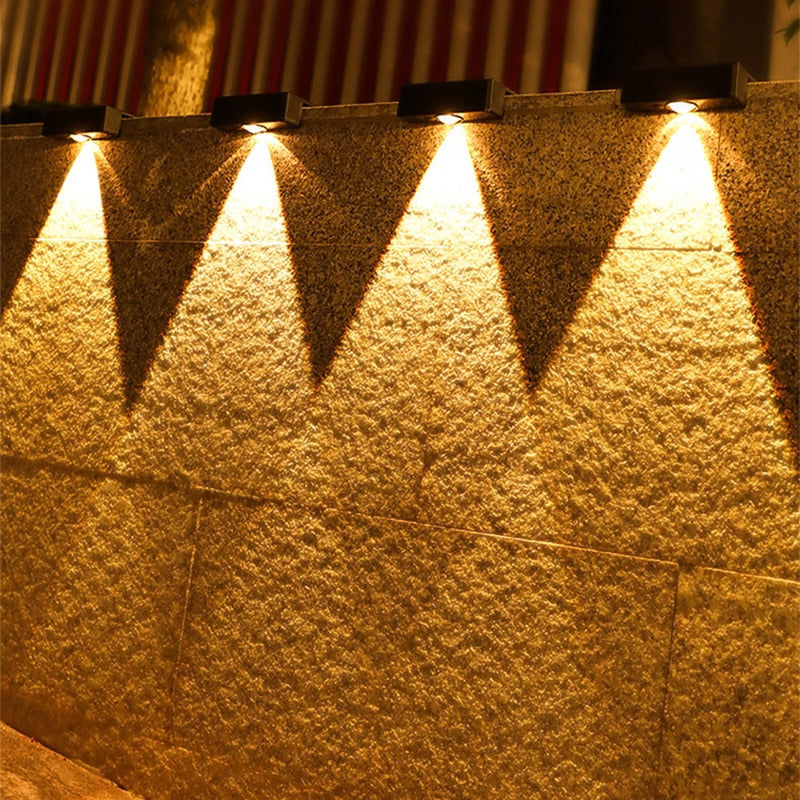 Siopsrl| Solar Garden Lighting with Rain and Wind Protection