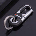 Siopsrl| Steel Secure Double Ring Hook Keychain
