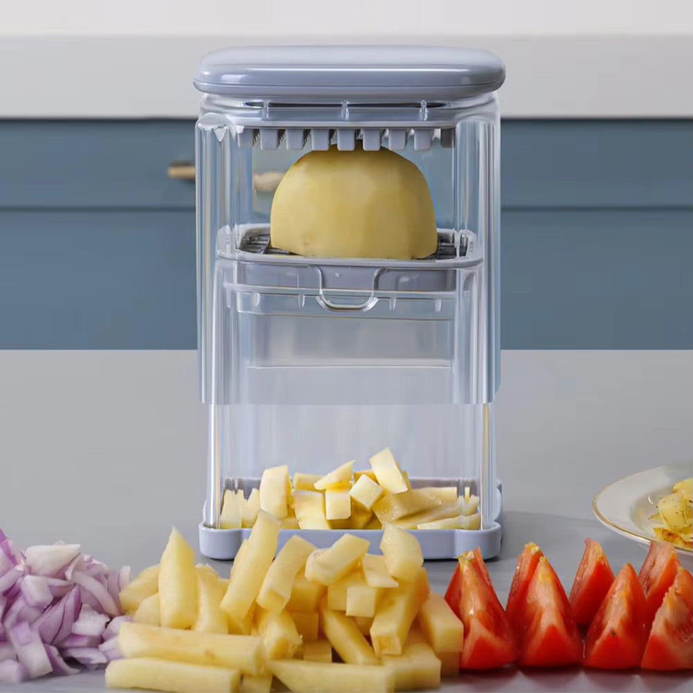 French Fry Cutter 4-in-1