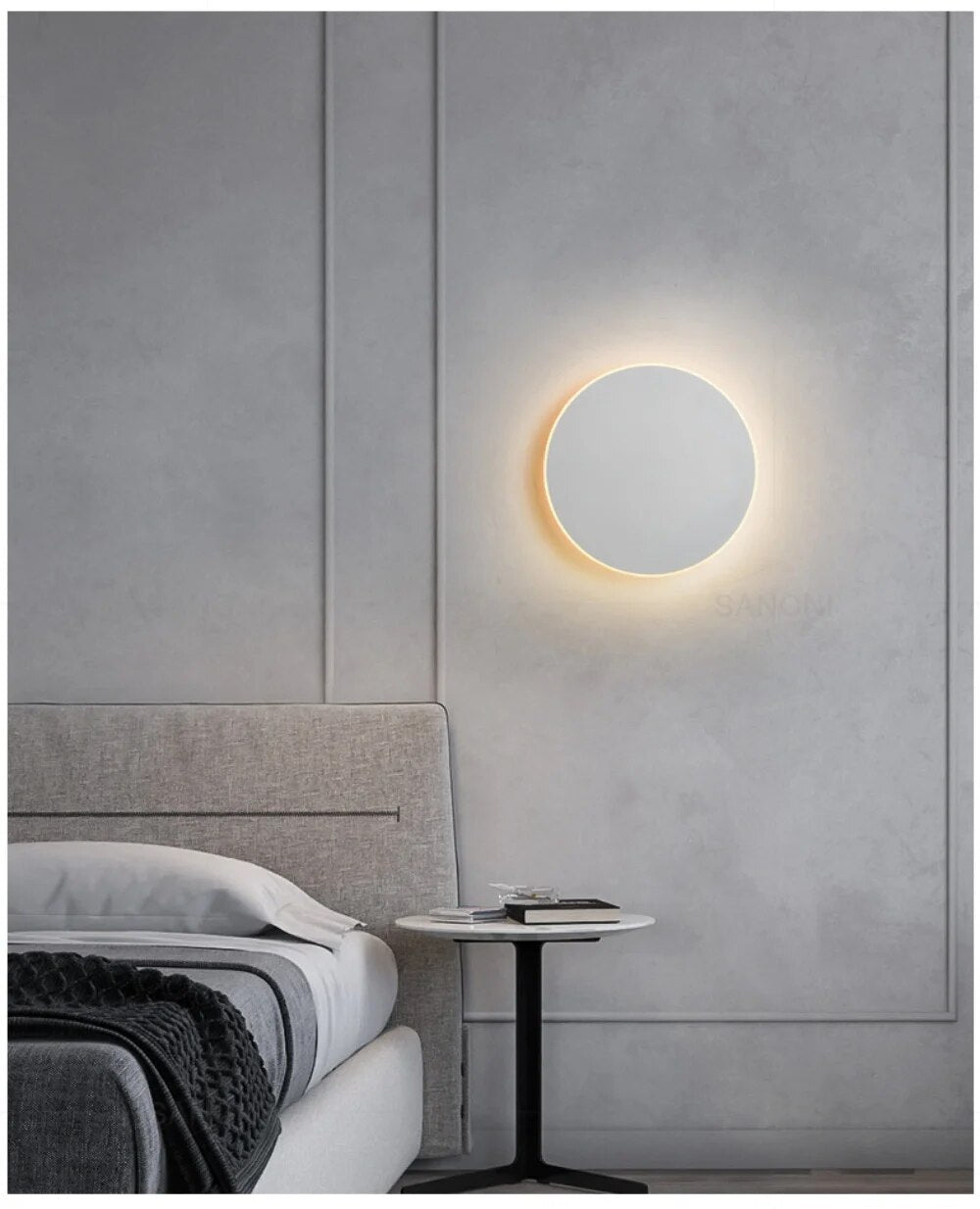 Siopsrl| Sleeksphere – Round LED Wall Light