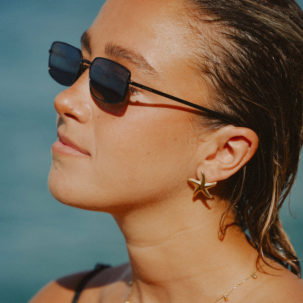 Mini Starfish Earrings