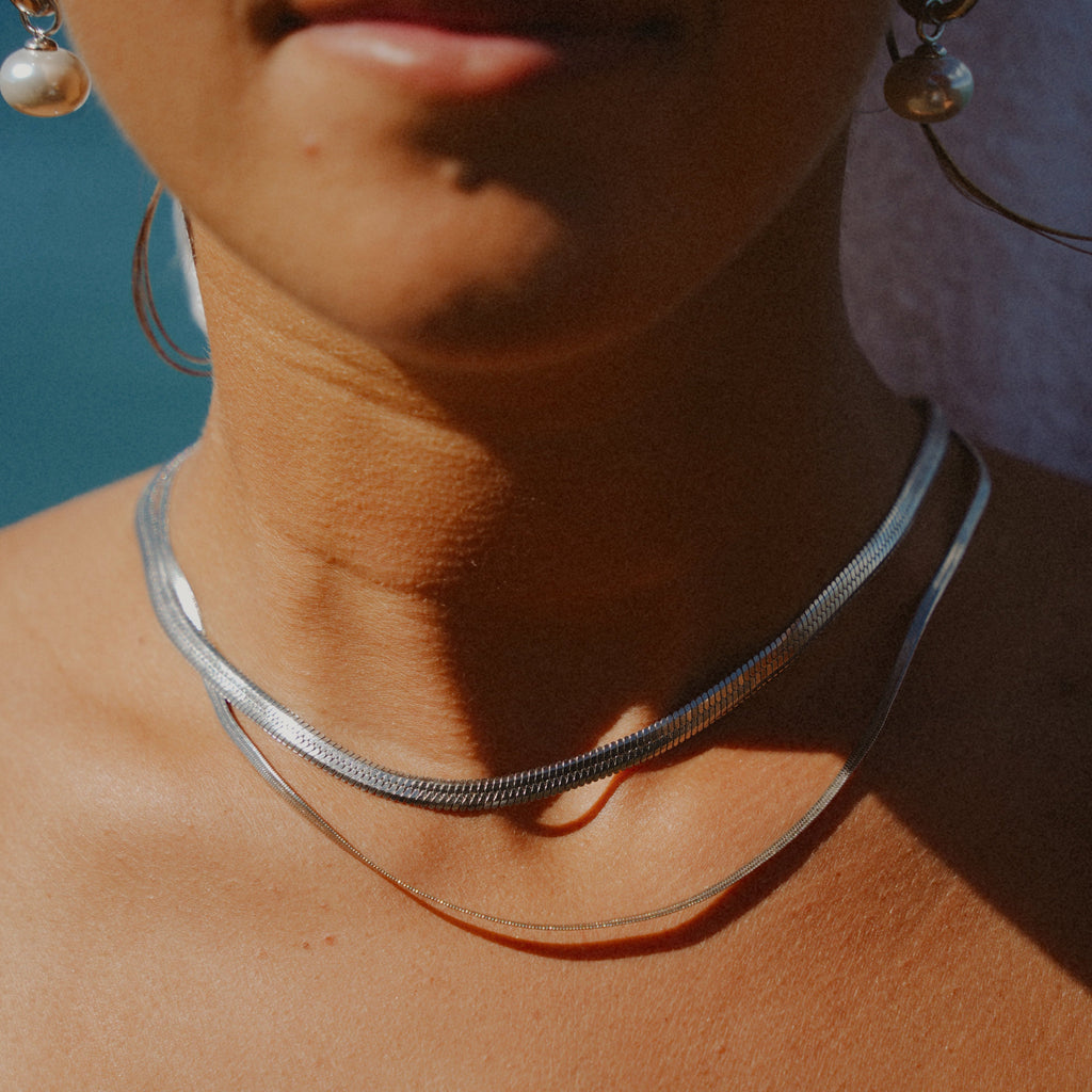 Chelsea Herringbone Necklace