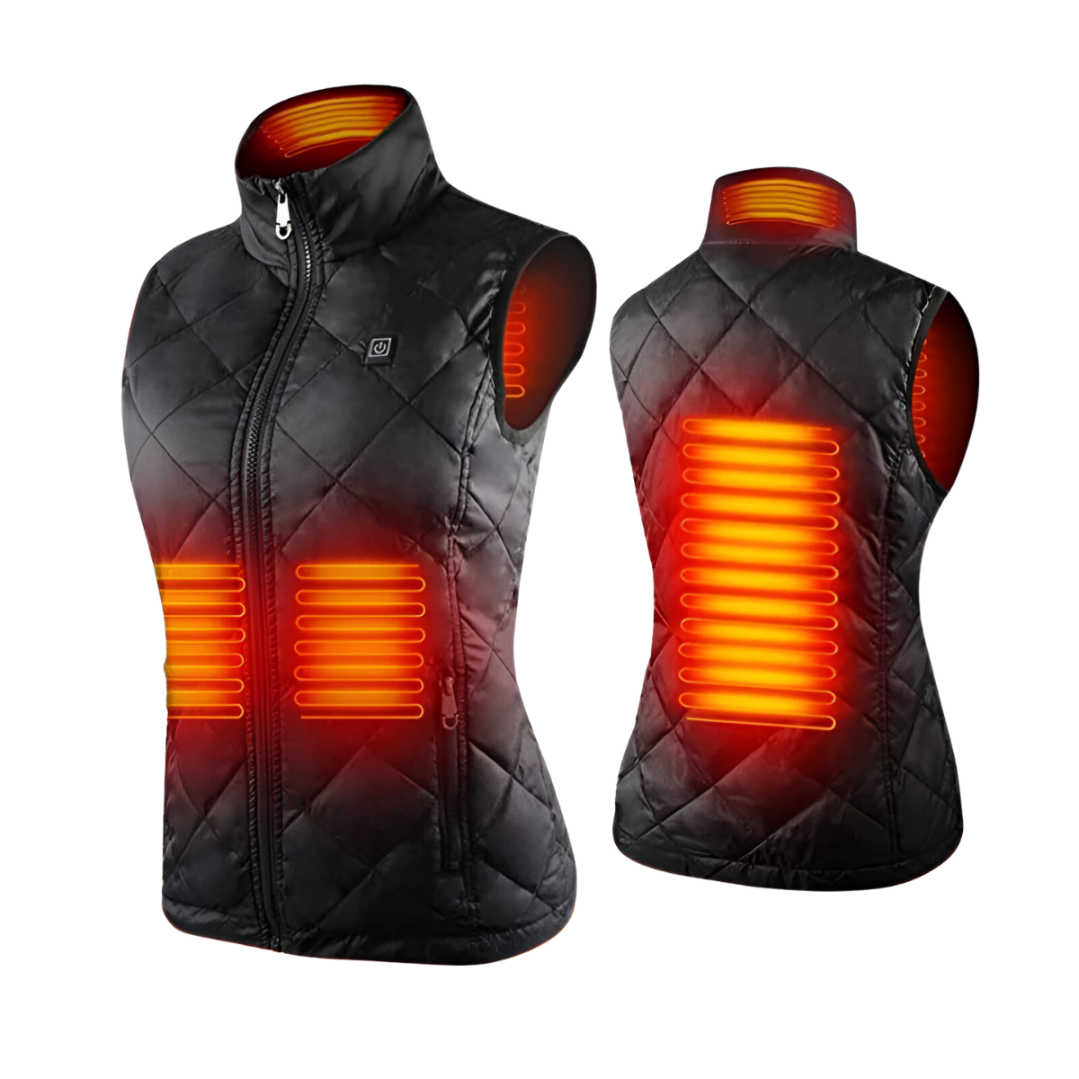 siopsrl | Heated vest for women with dual control and 9 heating zones – comfort and warmth for every season