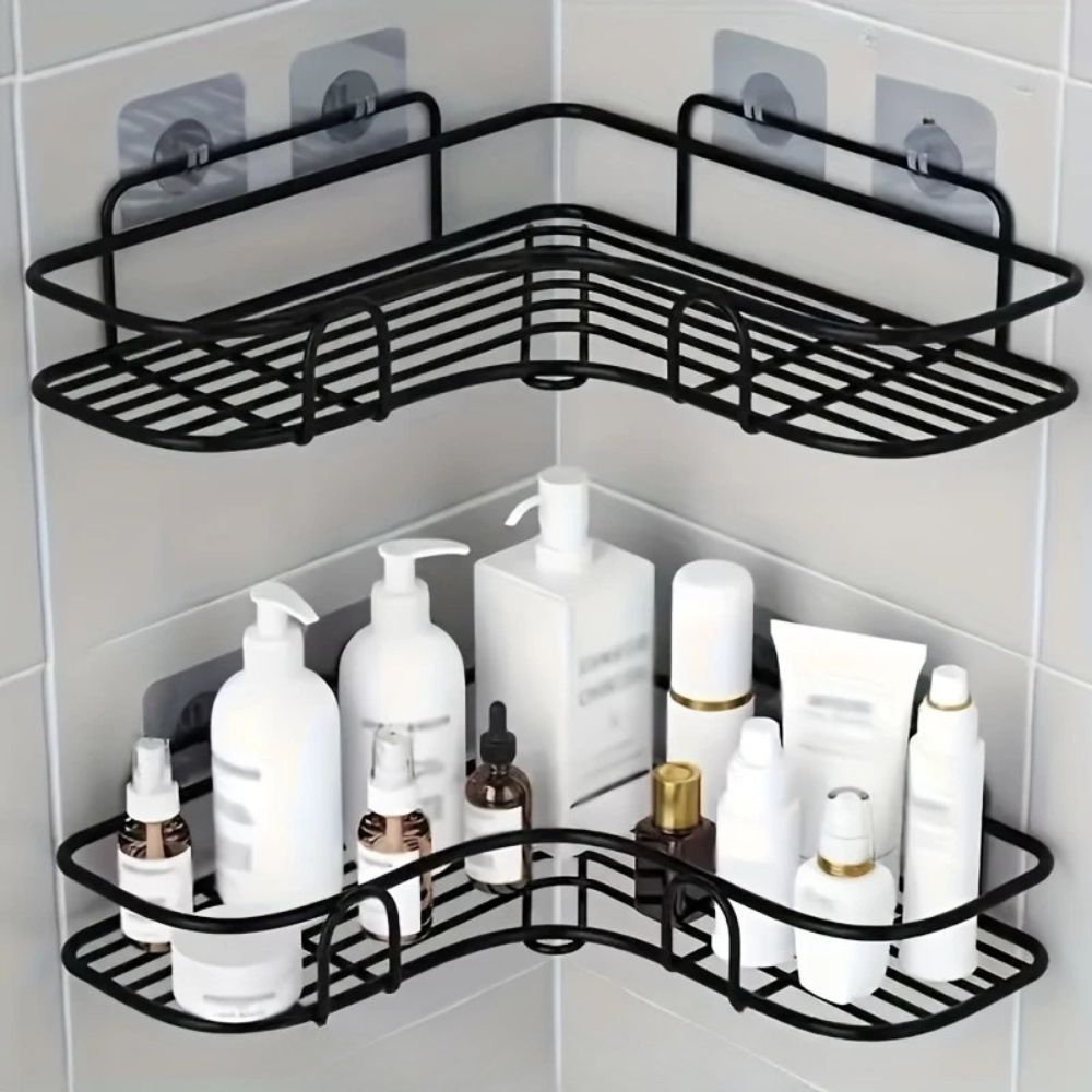 Siopsrl| Bathroom Corner Storage Shower Caddy