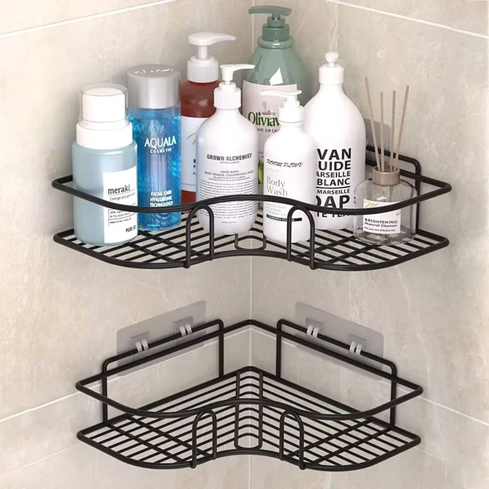 Siopsrl| Bathroom Corner Storage Shower Caddy