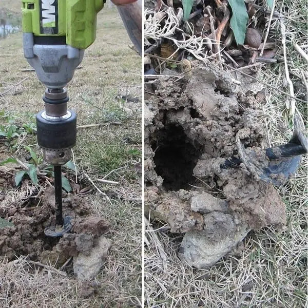 Siopsrl| Spiral Garden Drill – Fast Planting Hole with Any Drill
