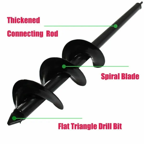 Siopsrl| Spiral Garden Drill – Fast Planting Hole with Any Drill