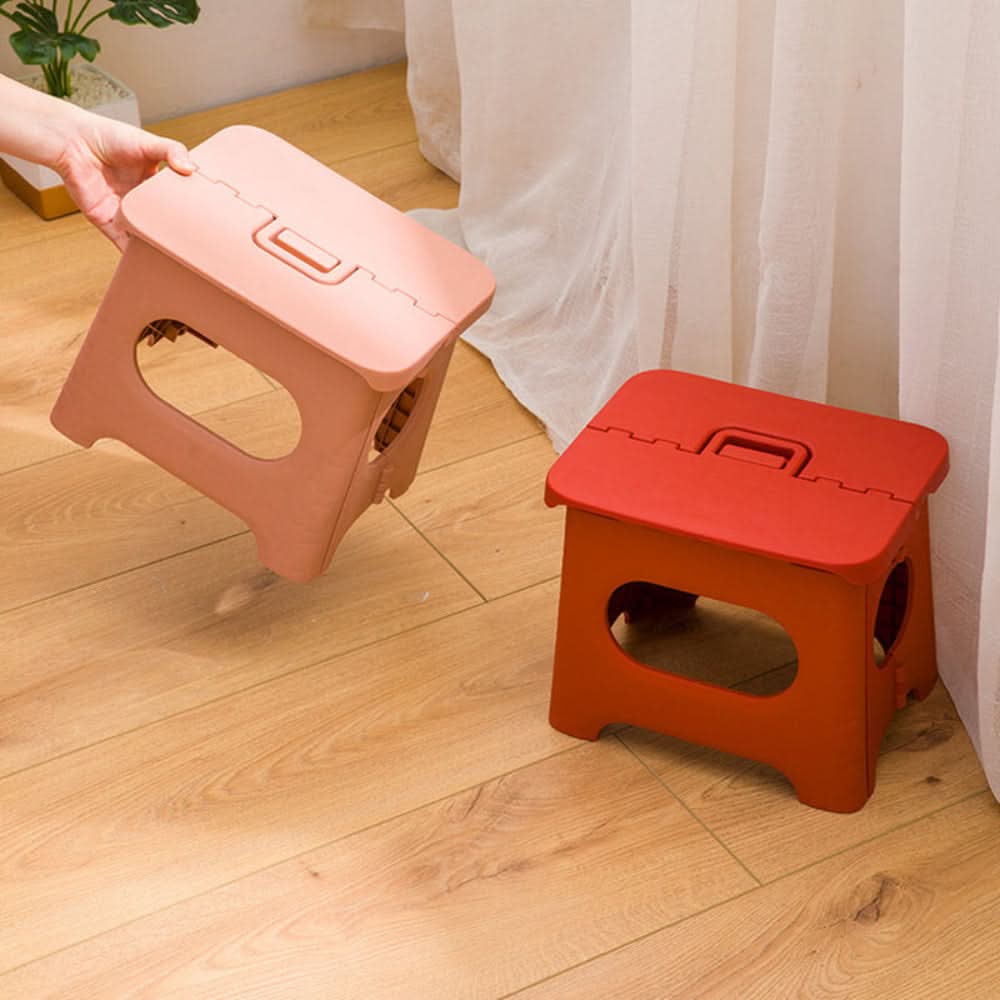 Siopsrl| Foldable Step Stool with Handle for Adults and Kids