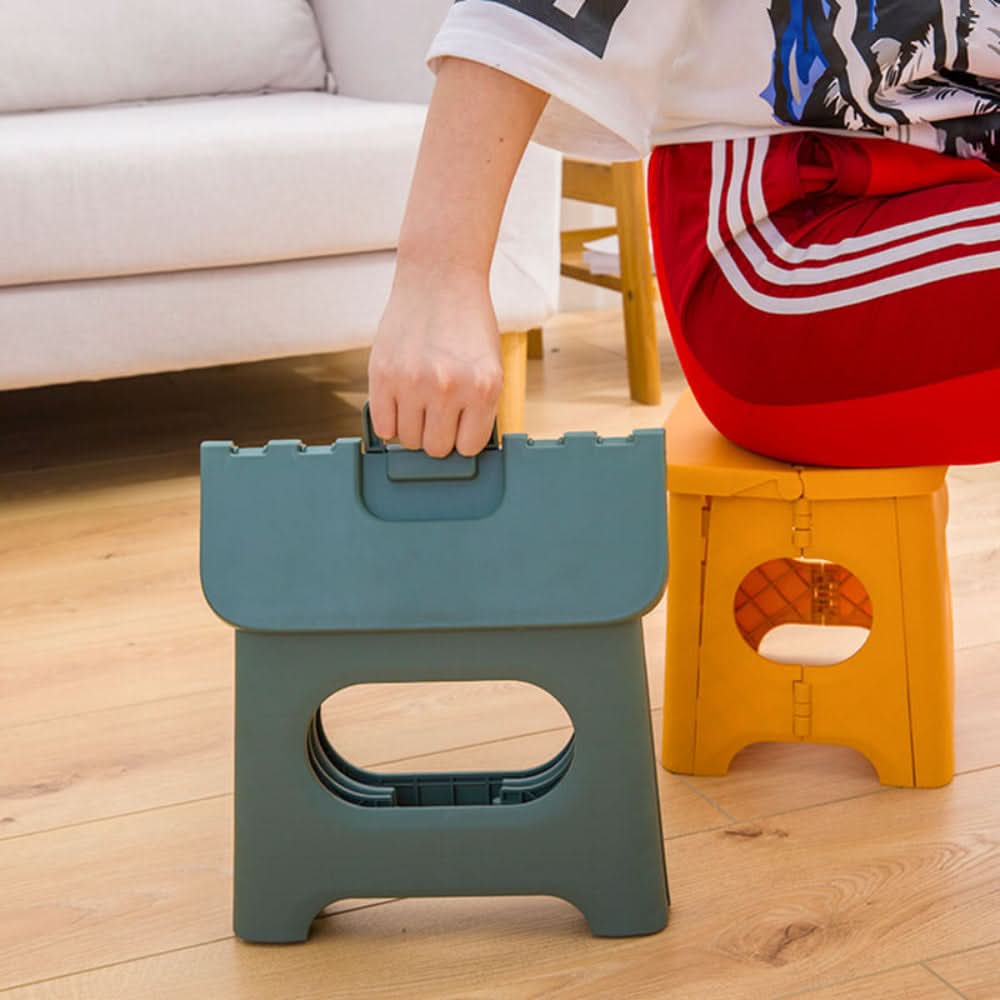 Siopsrl| Foldable Step Stool with Handle for Adults and Kids