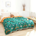 Siopsrl| Sunset Forest Cotton Blanket