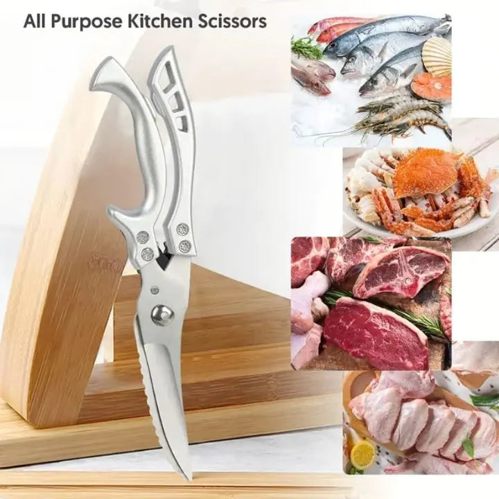 siopsrl | Super strong kitchen scissors – stainless steel & effortless cutting