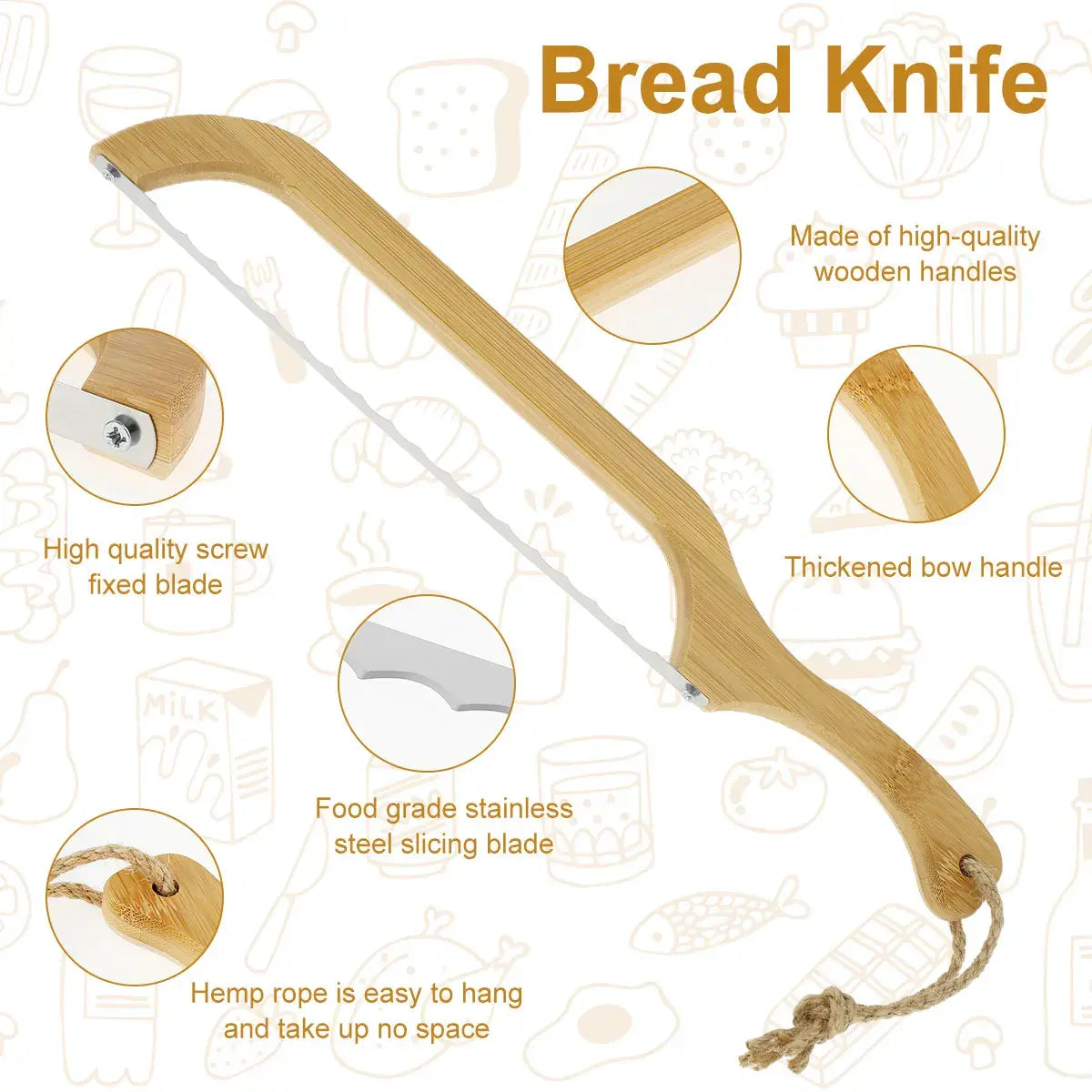 siopsrl | Perfect Bread Knife For Effortless Slicing