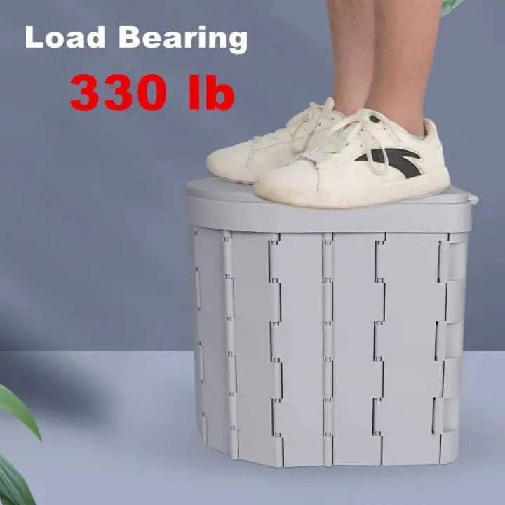 Siopsrl| Portable Folding Toilet for Outdoor & Emergencies