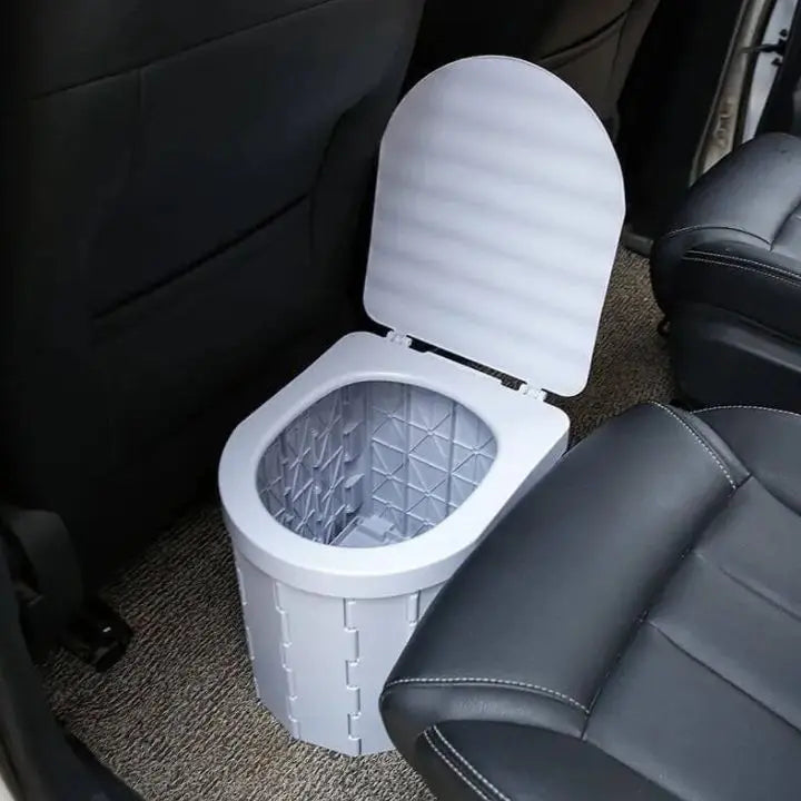 Siopsrl| Portable Folding Toilet for Outdoor & Emergencies