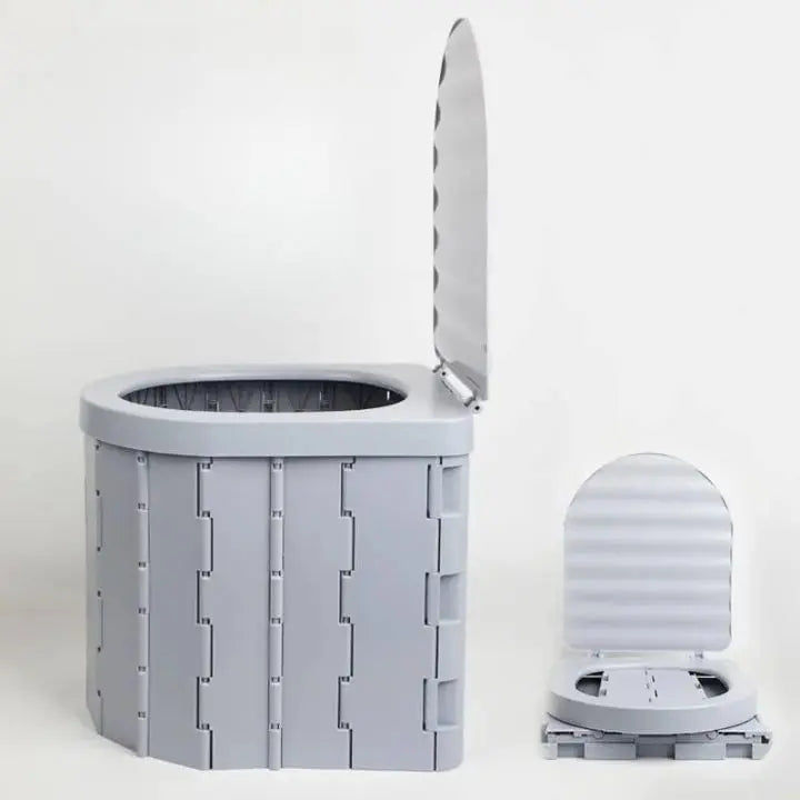 Siopsrl| Portable Folding Toilet for Outdoor & Emergencies