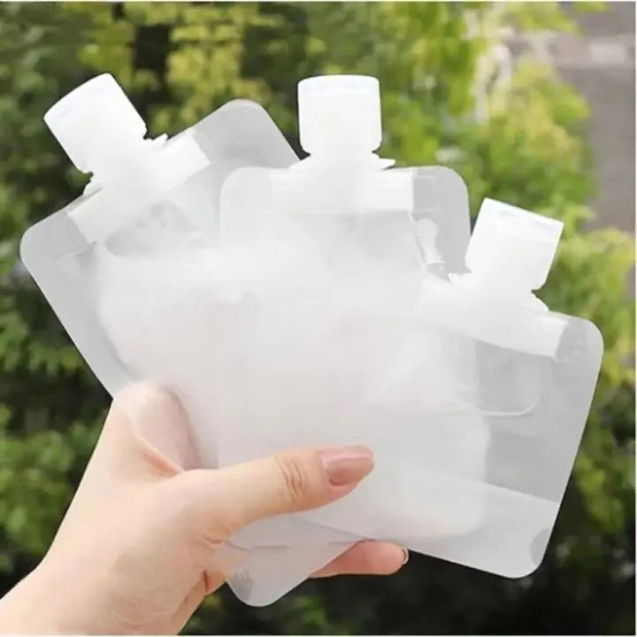 Siopsrl | Portable, leak-proof travel pouches – 10-piece set