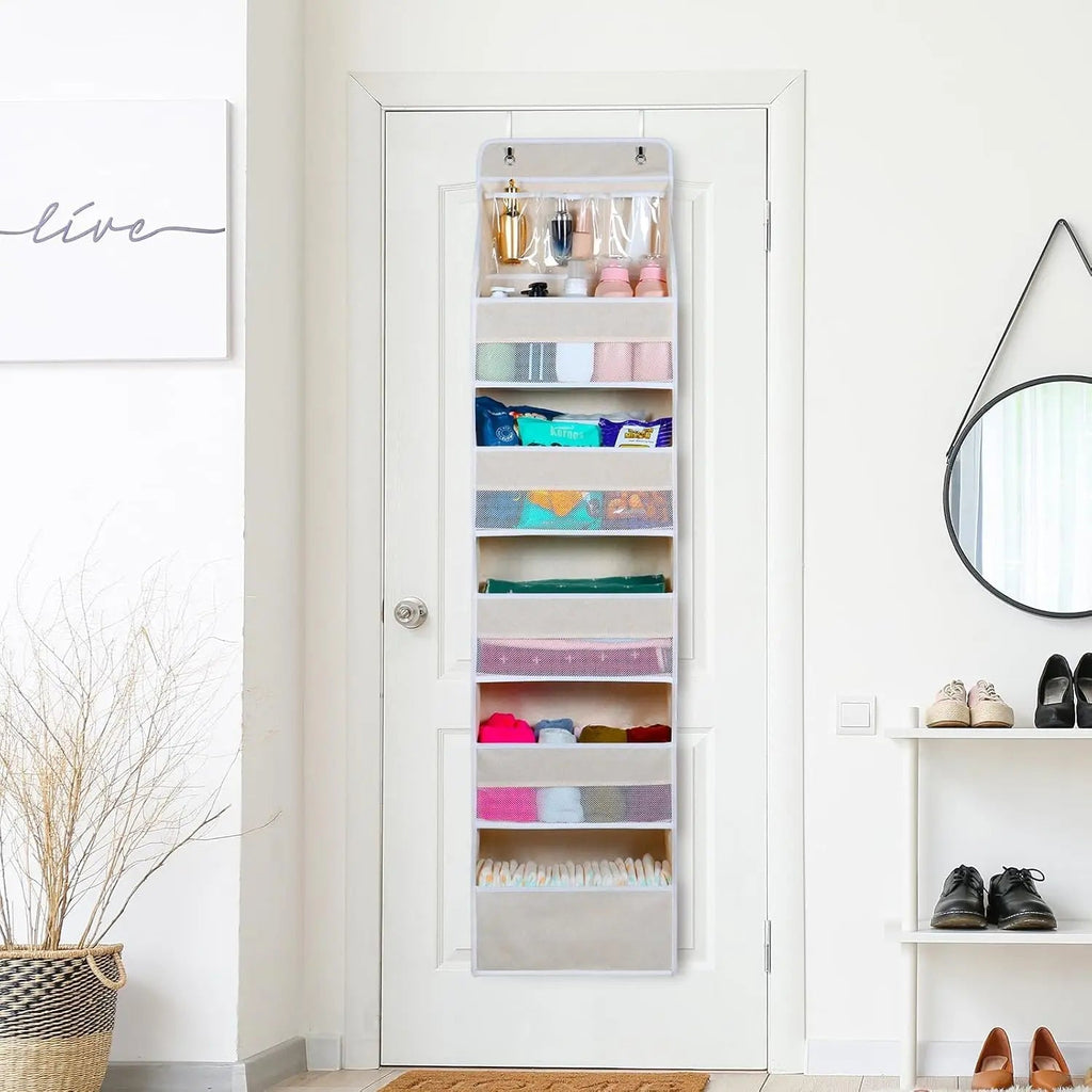 Siopsrl| Door Hanging Organizer with Mesh Compartments – 5-Tier Storage System