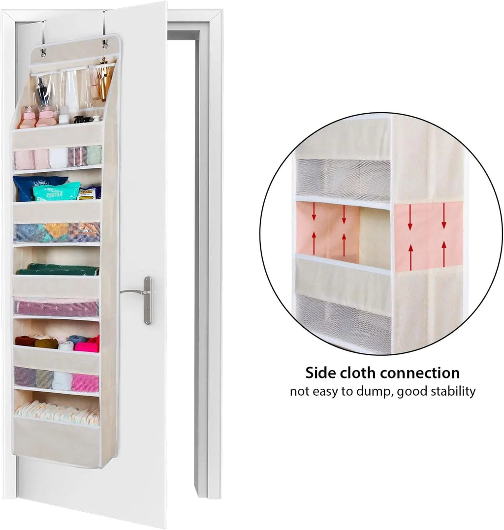 Siopsrl| Door Hanging Organizer with Mesh Compartments – 5-Tier Storage System