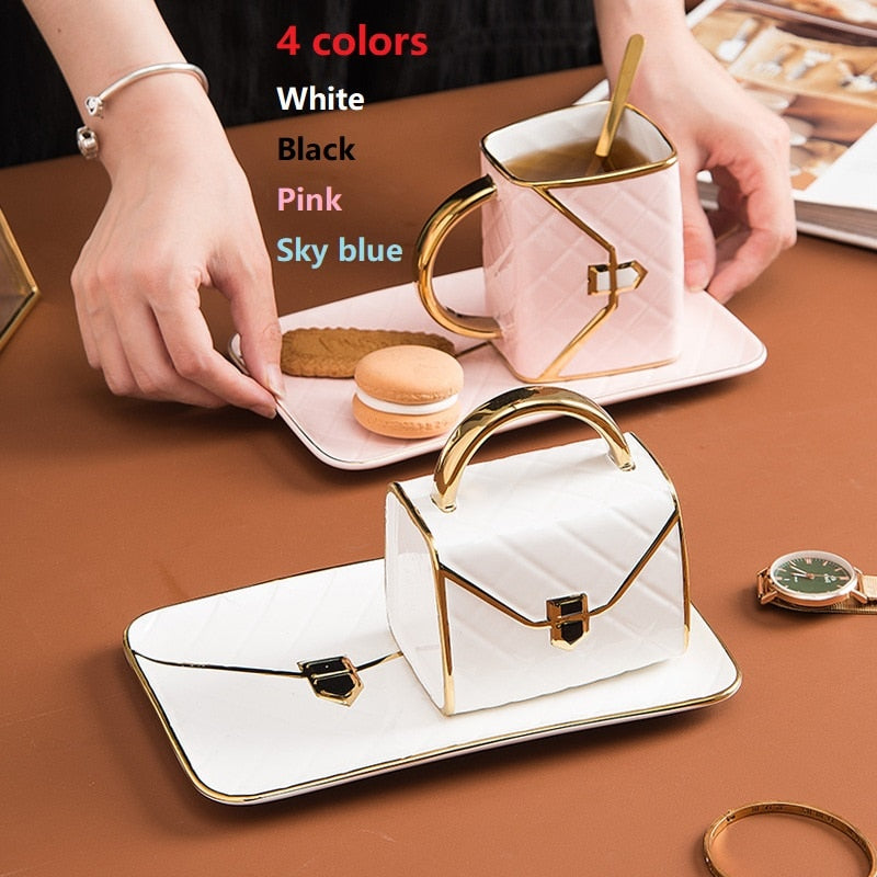 Siopsrl| Nordic Ceramic Handbag Mug