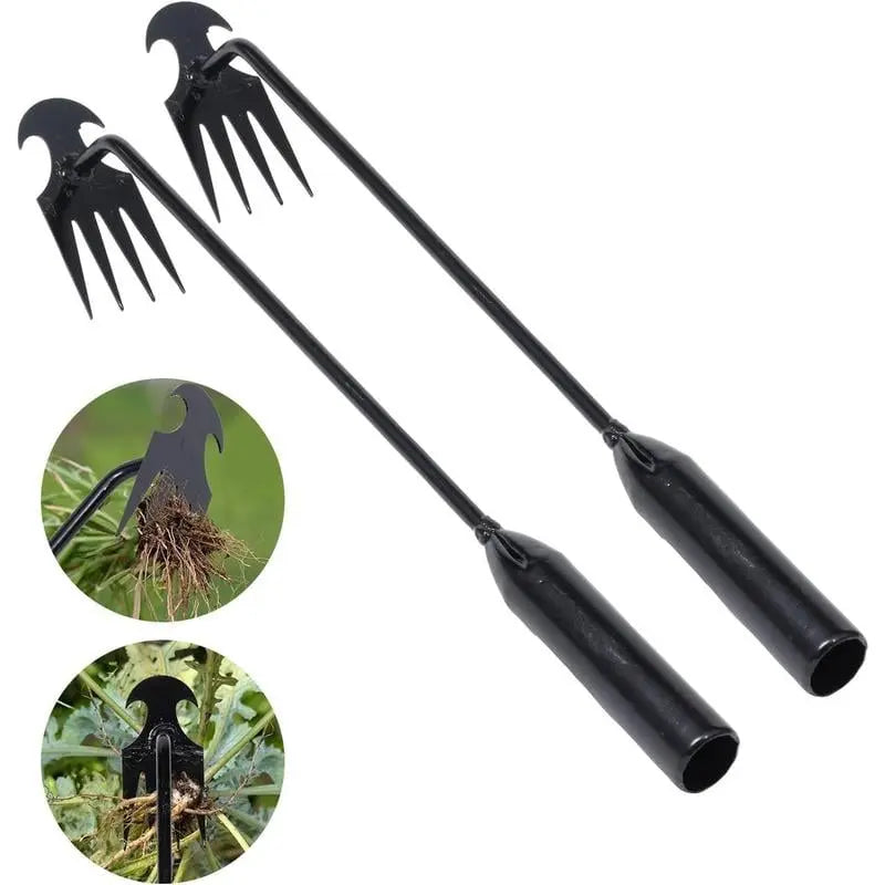 Siopsrl| Weed removal tool with 4 prongs – Garden hoe tool