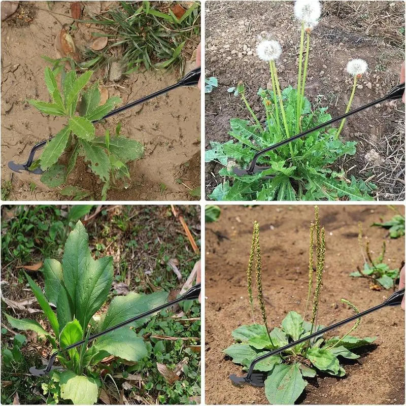 Siopsrl| Weed removal tool with 4 prongs – Garden hoe tool