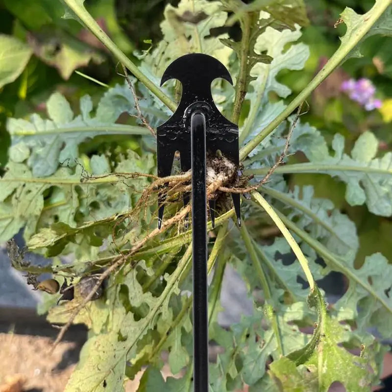 Siopsrl| Weed removal tool with 4 prongs – Garden hoe tool