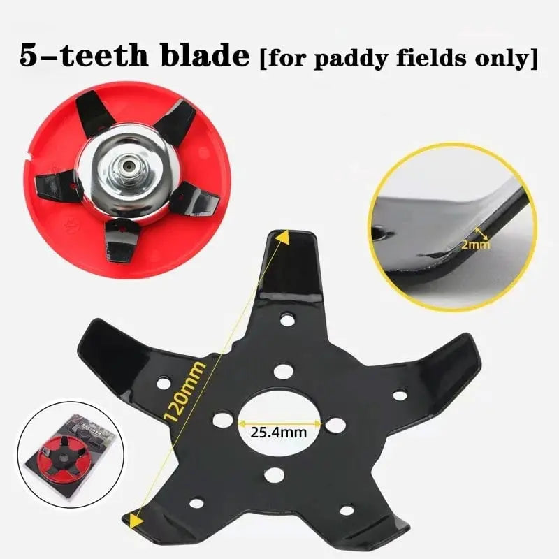 Siopsrl| Weed Disc made of Manganese Steel – Efficient Weed Control for Garden and Lawn