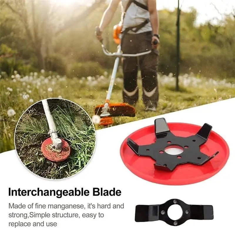 Siopsrl| Weed Disc made of Manganese Steel – Efficient Weed Control for Garden and Lawn