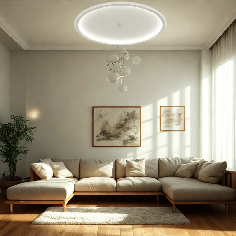 Siopsrl| GLOWLITH – Scandinavian LED Ceiling Lamp for Modern, Glare-Free Lighting