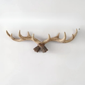 Siopsrl| Vintage Antler Wall Hook Rustic Coat Rack
