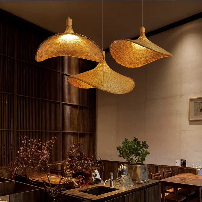 Siopsrl| Hanging lamp made of bamboo
