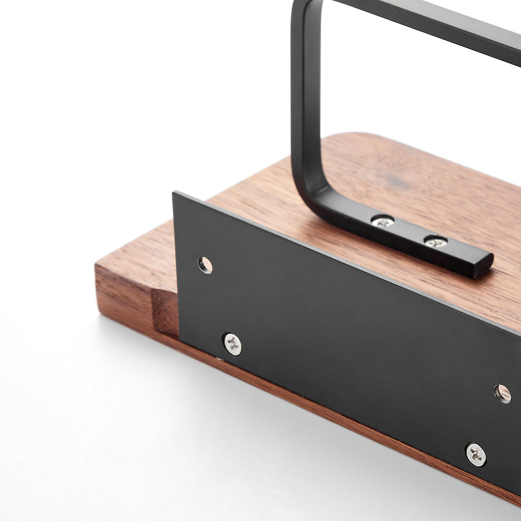 WoodEase Holder – Stylish Wooden Toilet Roll Holder Siopsrl