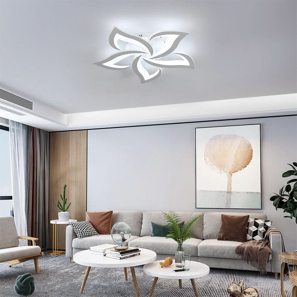 Siopsrl| Modern Flower-Shaped LED Ceiling Light for Home Décor