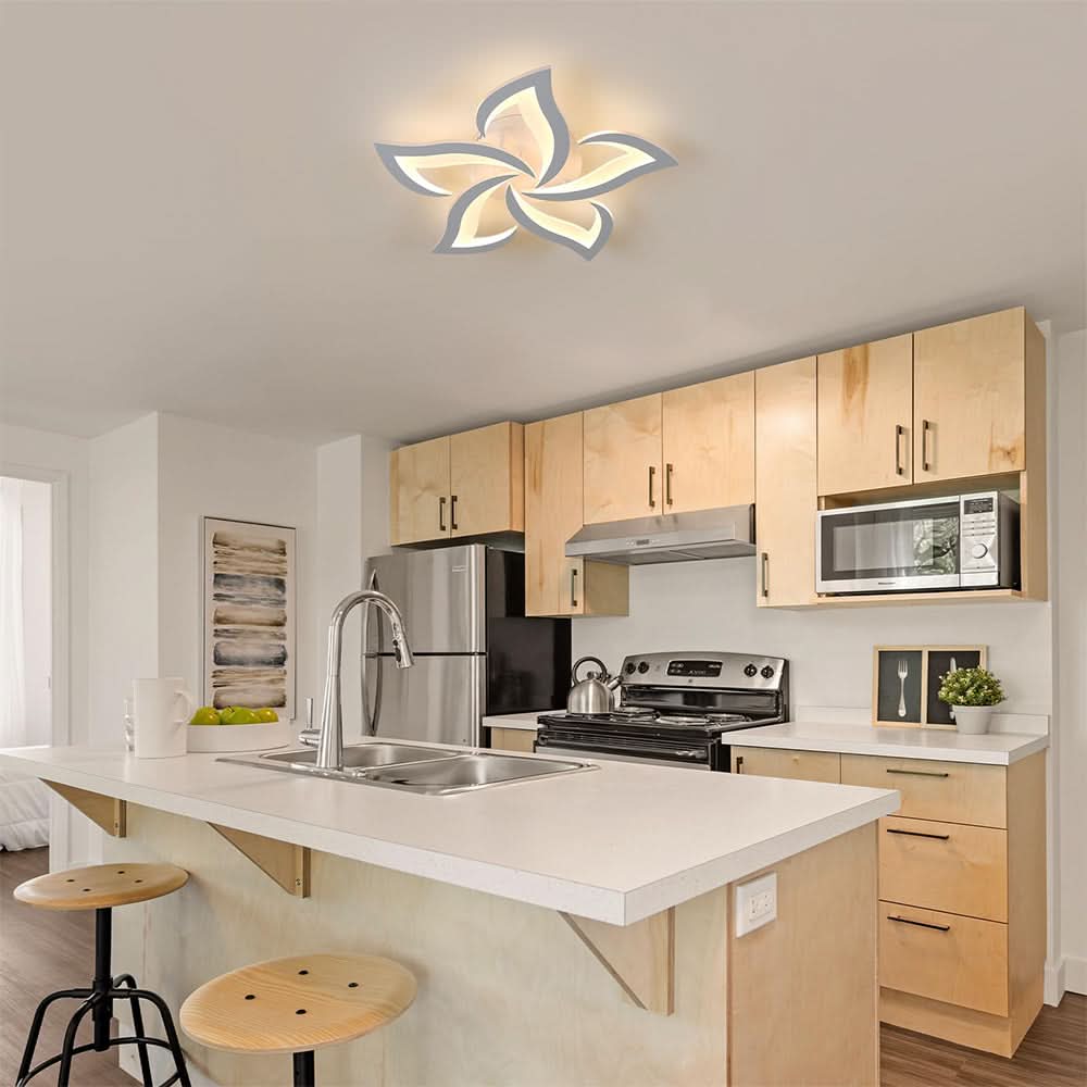 Siopsrl| Modern Flower-Shaped LED Ceiling Light for Home Décor