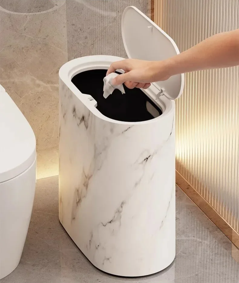 Nordic Marble Design Trash Can Siopsrl
